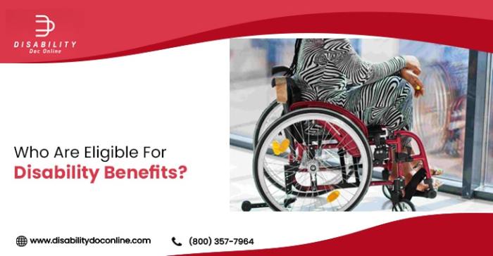 Disability benefits